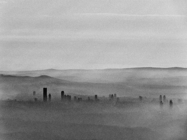 Photograph Murat Germen Istanbul Skyline From Airplane on One Eyeland